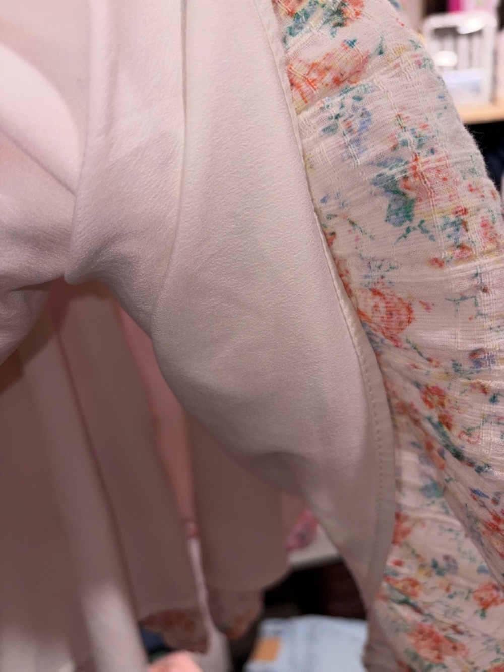 Coastal cowgirl cotton Floral Dress with pockets - Picture 4 of 8